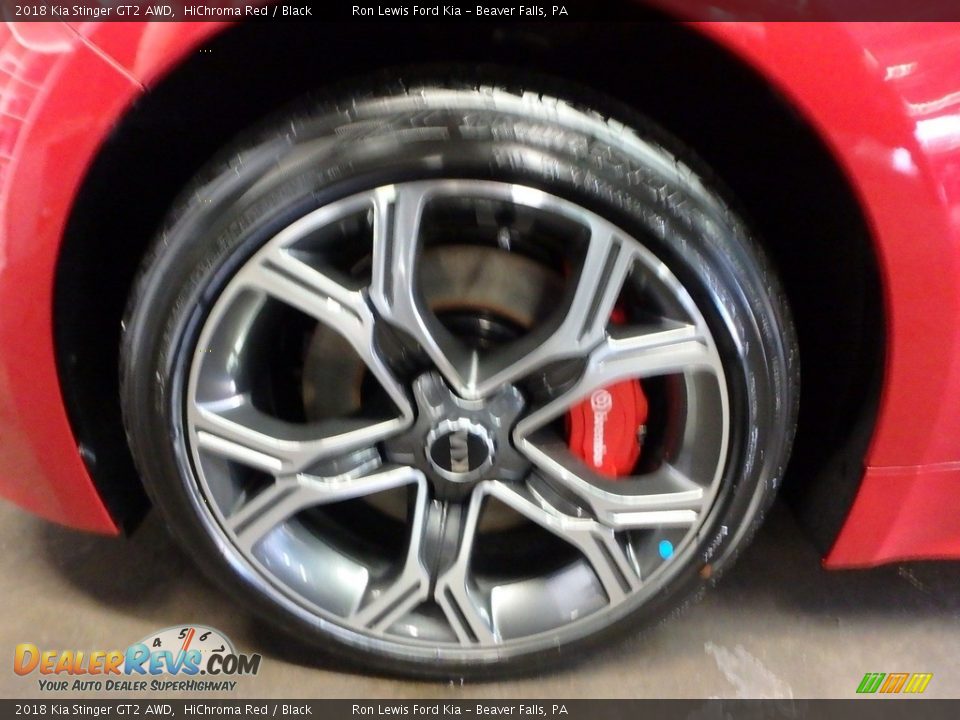 2018 Kia Stinger GT2 AWD HiChroma Red / Black Photo #10