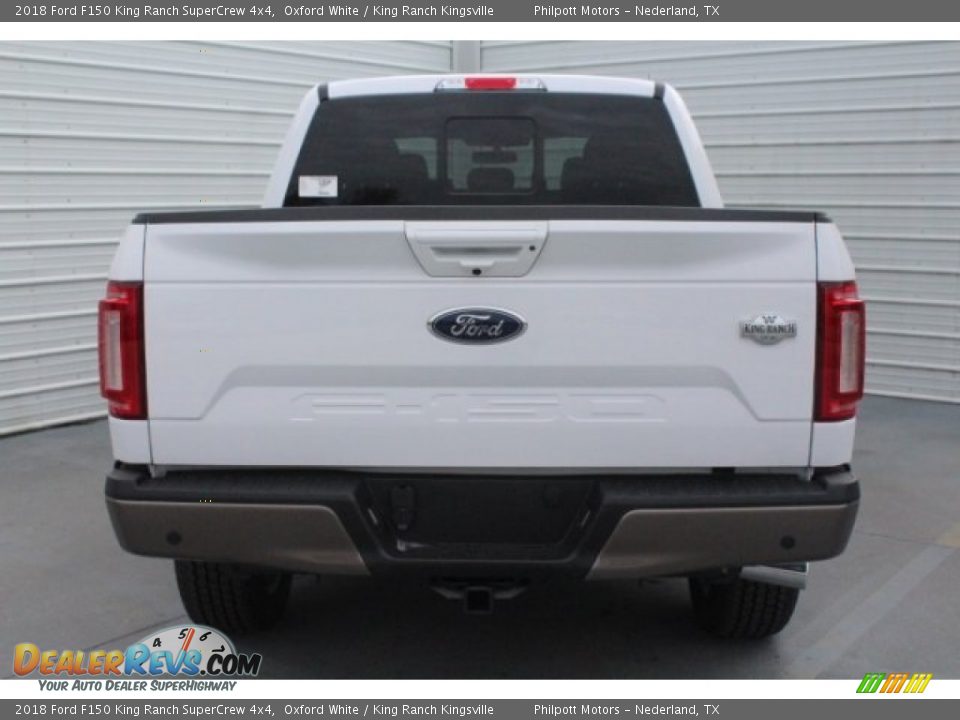 2018 Ford F150 King Ranch SuperCrew 4x4 Oxford White / King Ranch Kingsville Photo #10