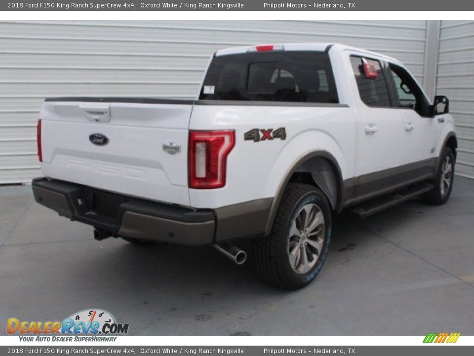 2018 Ford F150 King Ranch SuperCrew 4x4 Oxford White / King Ranch Kingsville Photo #11