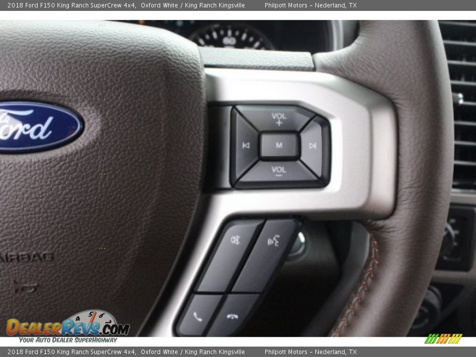 2018 Ford F150 King Ranch SuperCrew 4x4 Oxford White / King Ranch Kingsville Photo #26