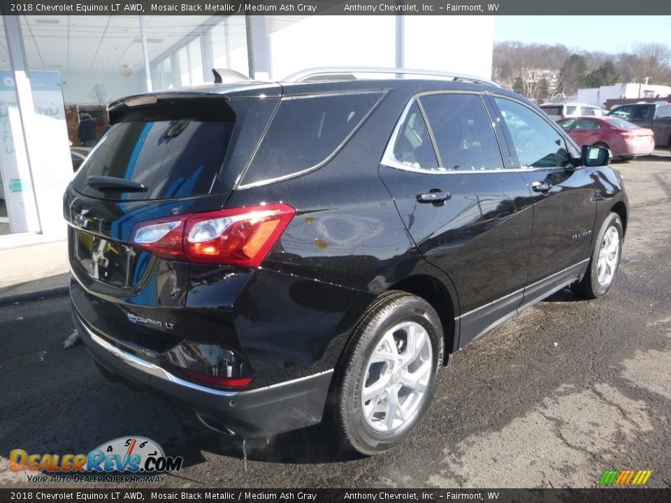 2018 Chevrolet Equinox LT AWD Mosaic Black Metallic / Medium Ash Gray Photo #4