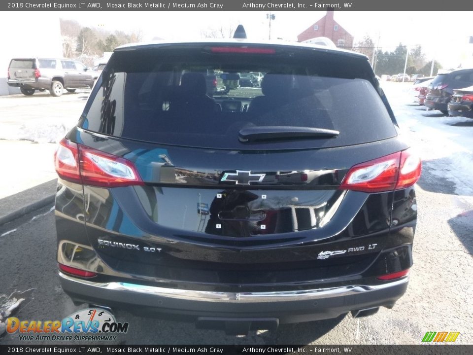 2018 Chevrolet Equinox LT AWD Mosaic Black Metallic / Medium Ash Gray Photo #5