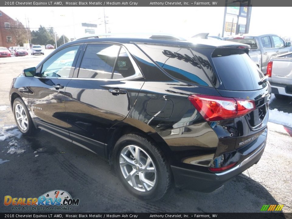 2018 Chevrolet Equinox LT AWD Mosaic Black Metallic / Medium Ash Gray Photo #6