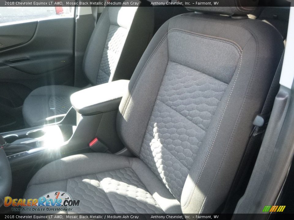 2018 Chevrolet Equinox LT AWD Mosaic Black Metallic / Medium Ash Gray Photo #13