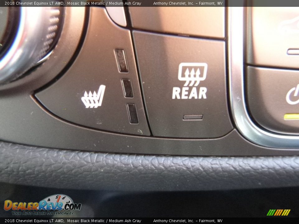 2018 Chevrolet Equinox LT AWD Mosaic Black Metallic / Medium Ash Gray Photo #17