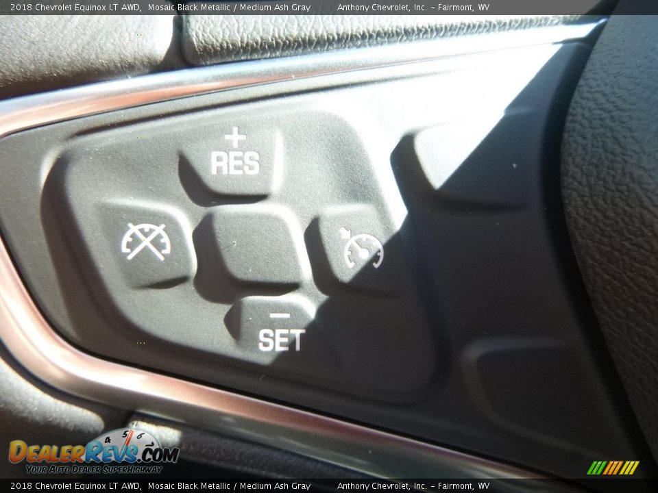 2018 Chevrolet Equinox LT AWD Mosaic Black Metallic / Medium Ash Gray Photo #19