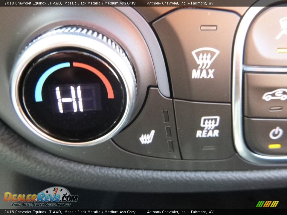 2018 Chevrolet Equinox LT AWD Mosaic Black Metallic / Medium Ash Gray Photo #20