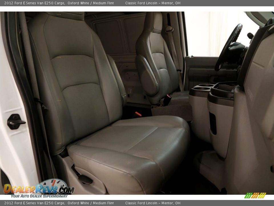 2012 Ford E Series Van E250 Cargo Oxford White / Medium Flint Photo #12