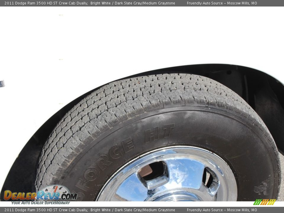 2011 Dodge Ram 3500 HD ST Crew Cab Dually Bright White / Dark Slate Gray/Medium Graystone Photo #20