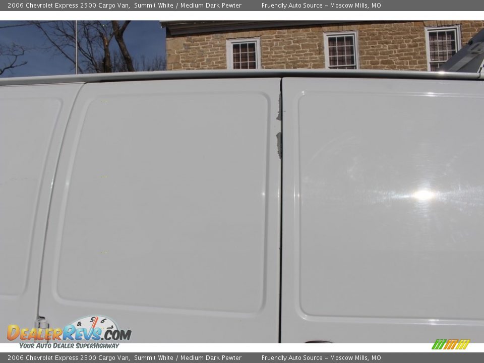 2006 Chevrolet Express 2500 Cargo Van Summit White / Medium Dark Pewter Photo #8
