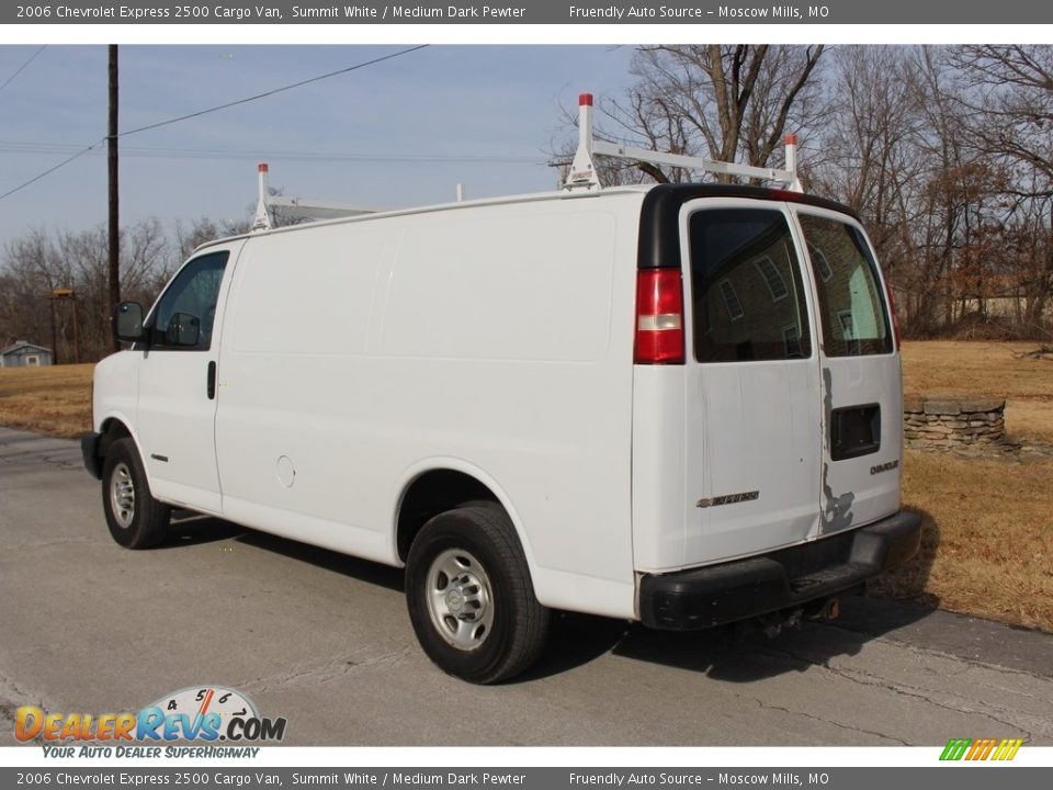 2006 Chevrolet Express 2500 Cargo Van Summit White / Medium Dark Pewter Photo #31