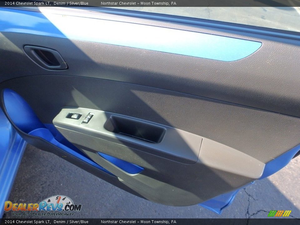 2014 Chevrolet Spark LT Denim / Silver/Blue Photo #17