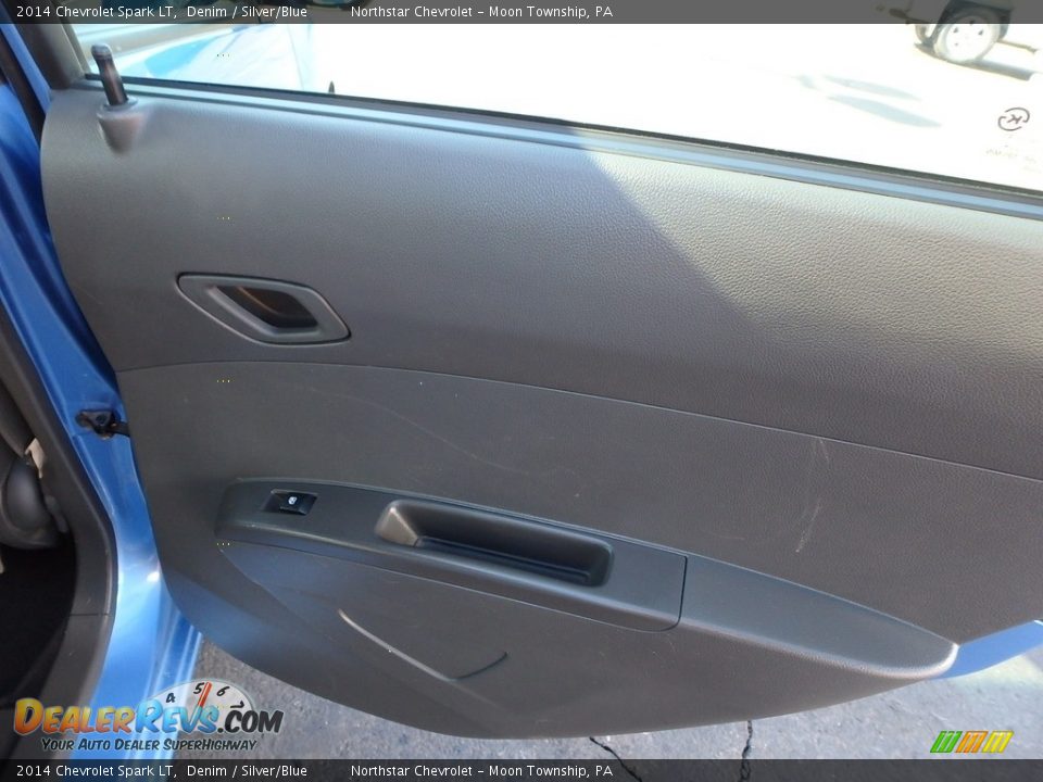 2014 Chevrolet Spark LT Denim / Silver/Blue Photo #19