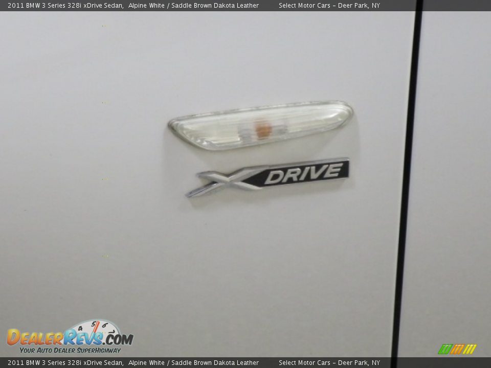 2011 BMW 3 Series 328i xDrive Sedan Alpine White / Saddle Brown Dakota Leather Photo #6