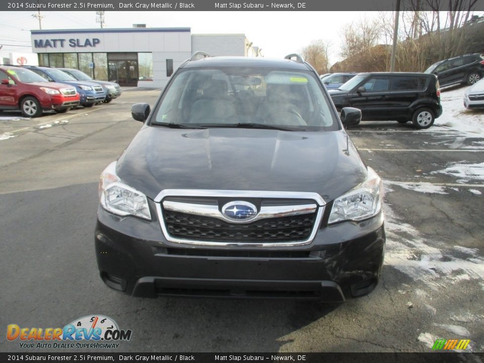 2014 Subaru Forester 2.5i Premium Dark Gray Metallic / Black Photo #3