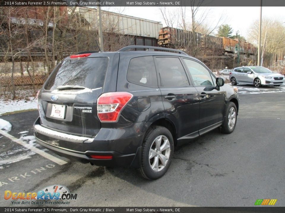 2014 Subaru Forester 2.5i Premium Dark Gray Metallic / Black Photo #6