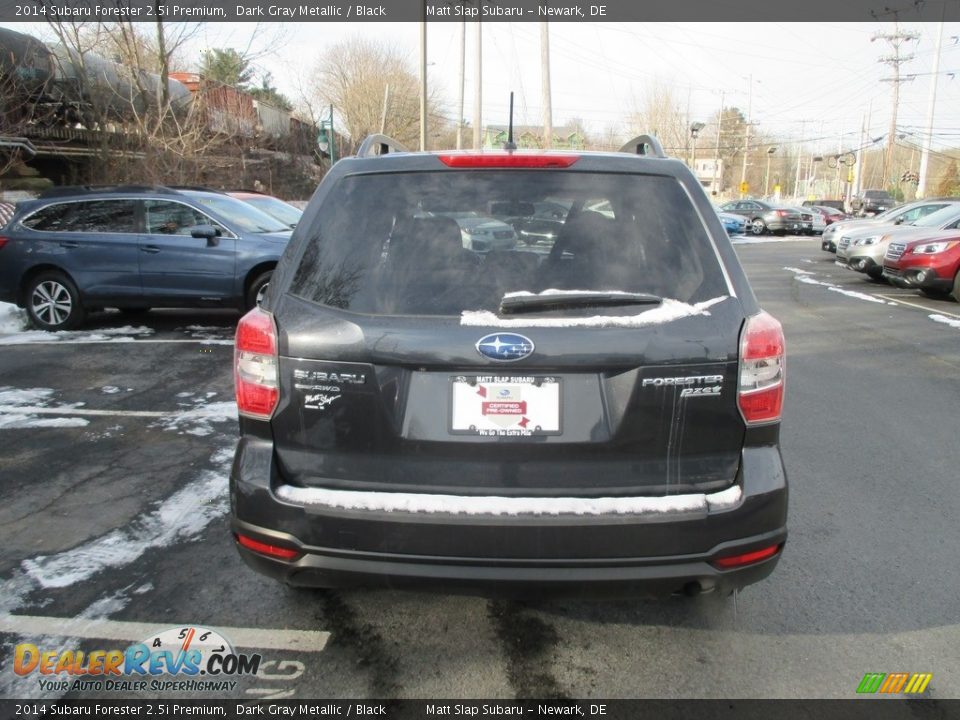 2014 Subaru Forester 2.5i Premium Dark Gray Metallic / Black Photo #7