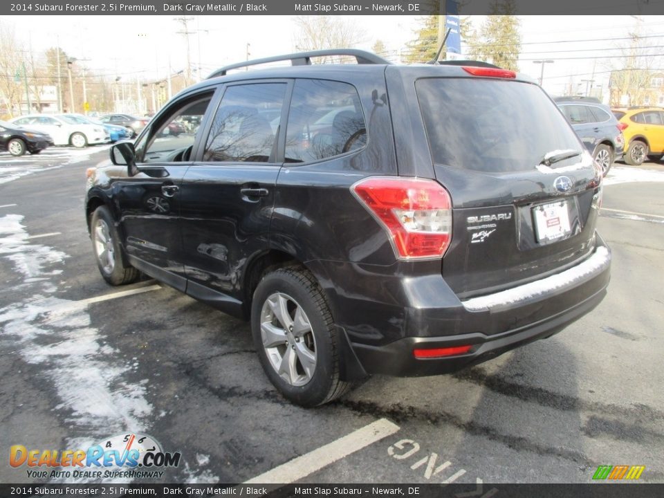 2014 Subaru Forester 2.5i Premium Dark Gray Metallic / Black Photo #8