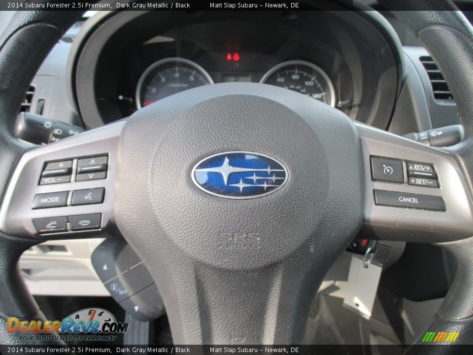 2014 Subaru Forester 2.5i Premium Dark Gray Metallic / Black Photo #11