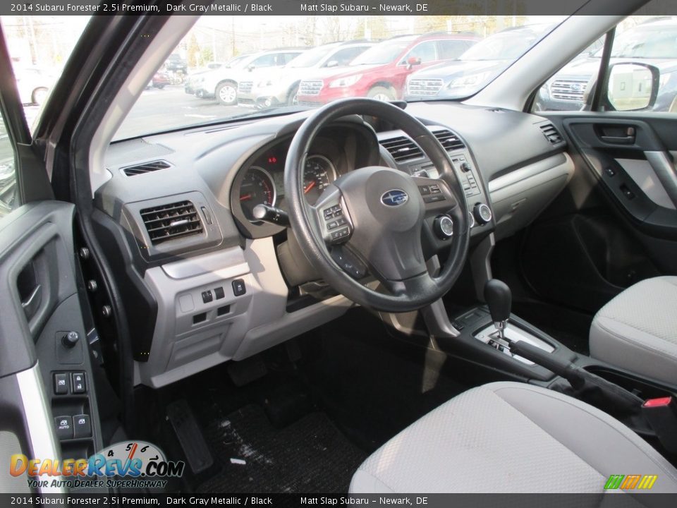 2014 Subaru Forester 2.5i Premium Dark Gray Metallic / Black Photo #12