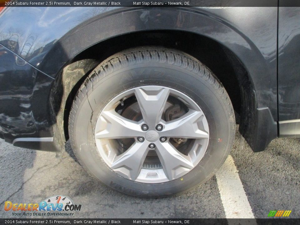 2014 Subaru Forester 2.5i Premium Dark Gray Metallic / Black Photo #23