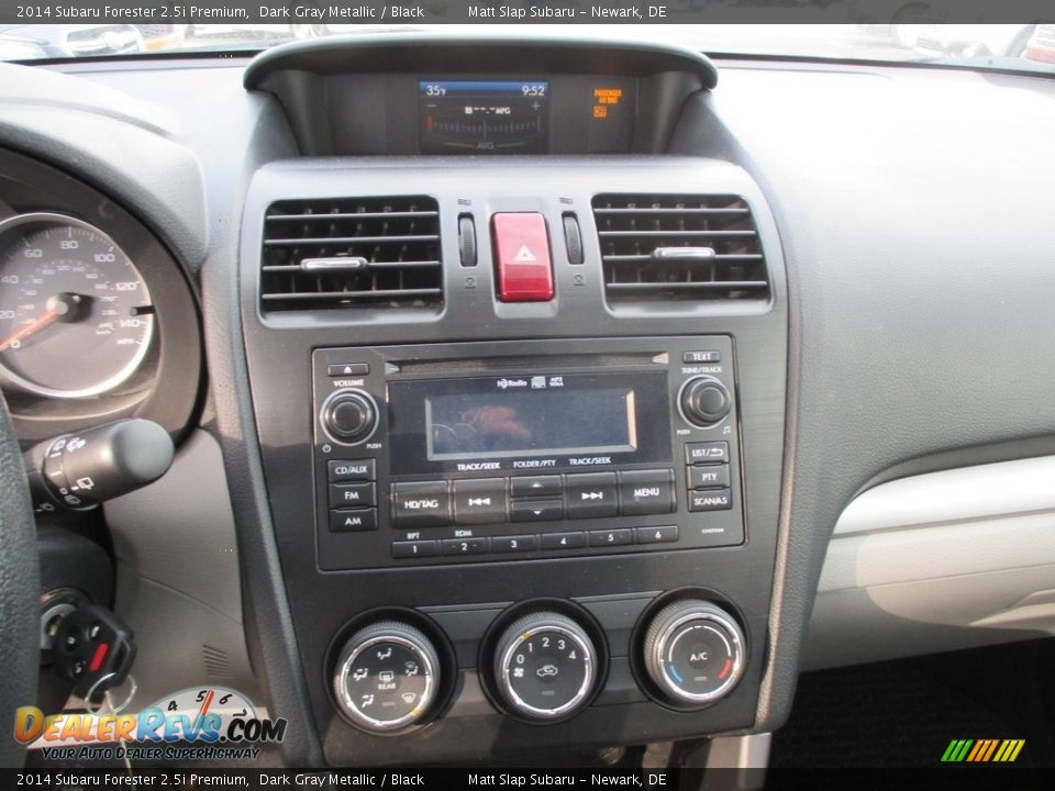 2014 Subaru Forester 2.5i Premium Dark Gray Metallic / Black Photo #26