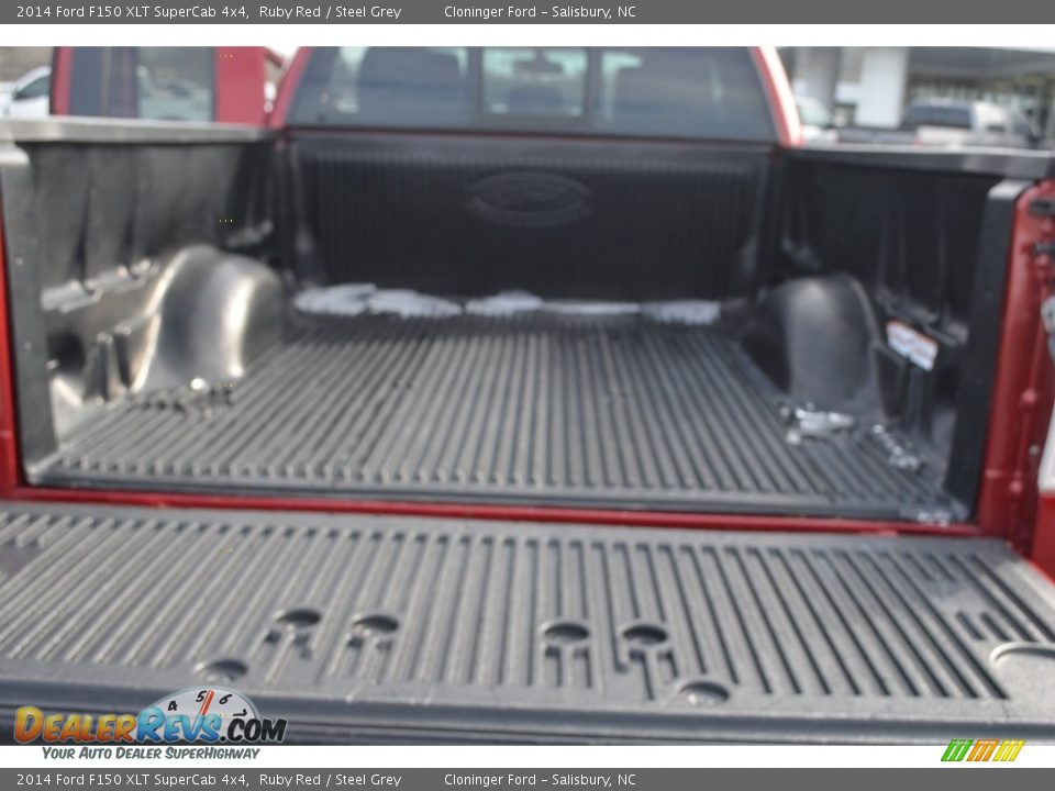 2014 Ford F150 XLT SuperCab 4x4 Ruby Red / Steel Grey Photo #9