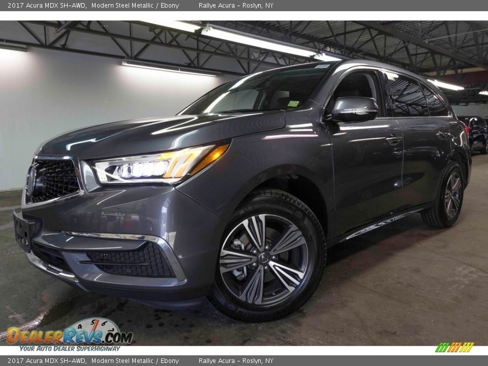 2017 Acura MDX SH-AWD Modern Steel Metallic / Ebony Photo #1