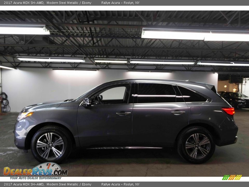 2017 Acura MDX SH-AWD Modern Steel Metallic / Ebony Photo #3