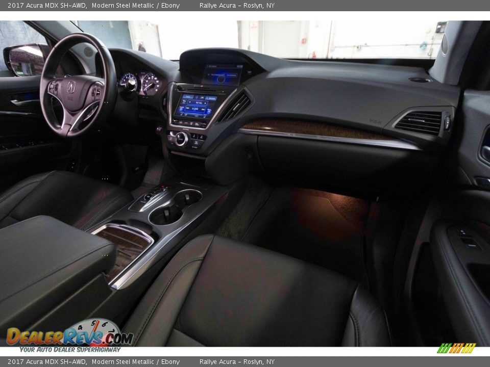 2017 Acura MDX SH-AWD Modern Steel Metallic / Ebony Photo #21