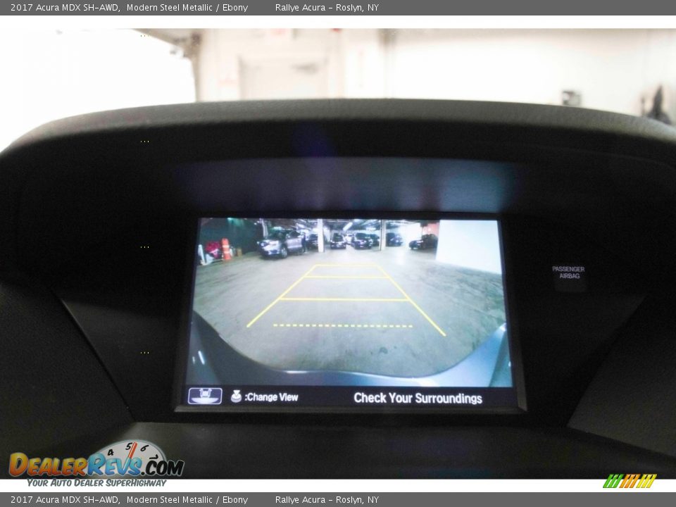 2017 Acura MDX SH-AWD Modern Steel Metallic / Ebony Photo #27