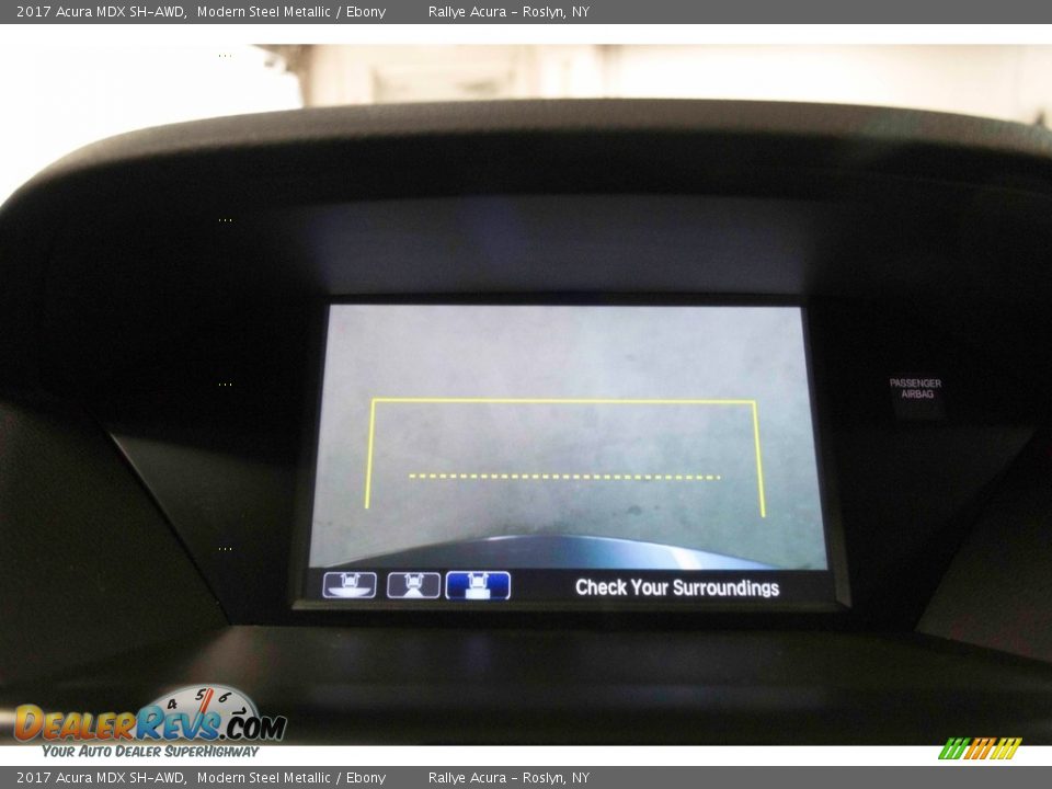 2017 Acura MDX SH-AWD Modern Steel Metallic / Ebony Photo #28