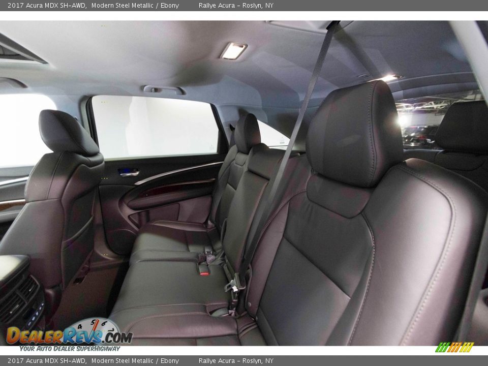 2017 Acura MDX SH-AWD Modern Steel Metallic / Ebony Photo #34