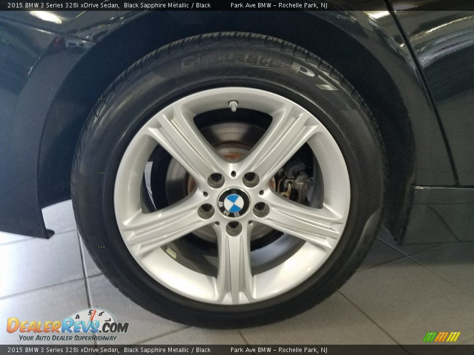 2015 BMW 3 Series 328i xDrive Sedan Black Sapphire Metallic / Black Photo #26