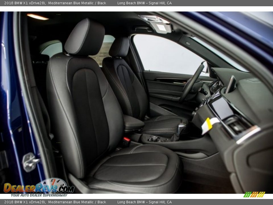 2018 BMW X1 xDrive28i Mediterranean Blue Metallic / Black Photo #2