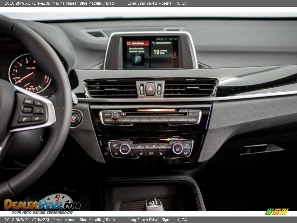2018 BMW X1 xDrive28i Mediterranean Blue Metallic / Black Photo #5