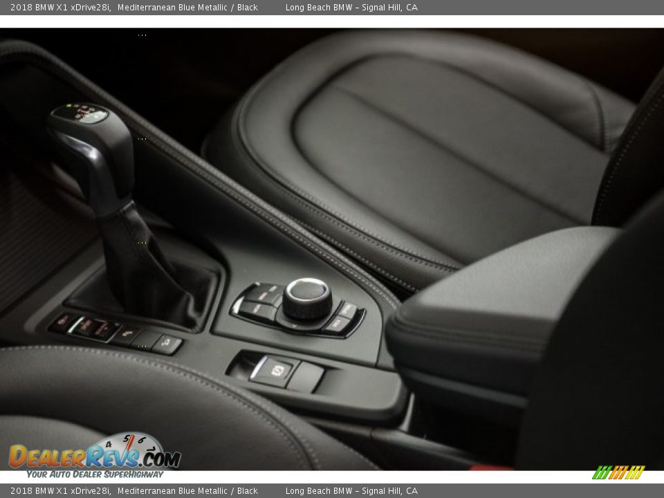2018 BMW X1 xDrive28i Mediterranean Blue Metallic / Black Photo #9