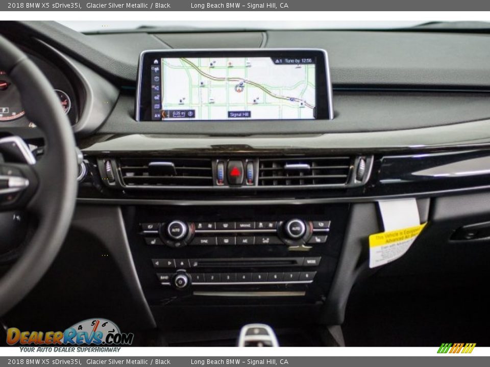 2018 BMW X5 sDrive35i Glacier Silver Metallic / Black Photo #5