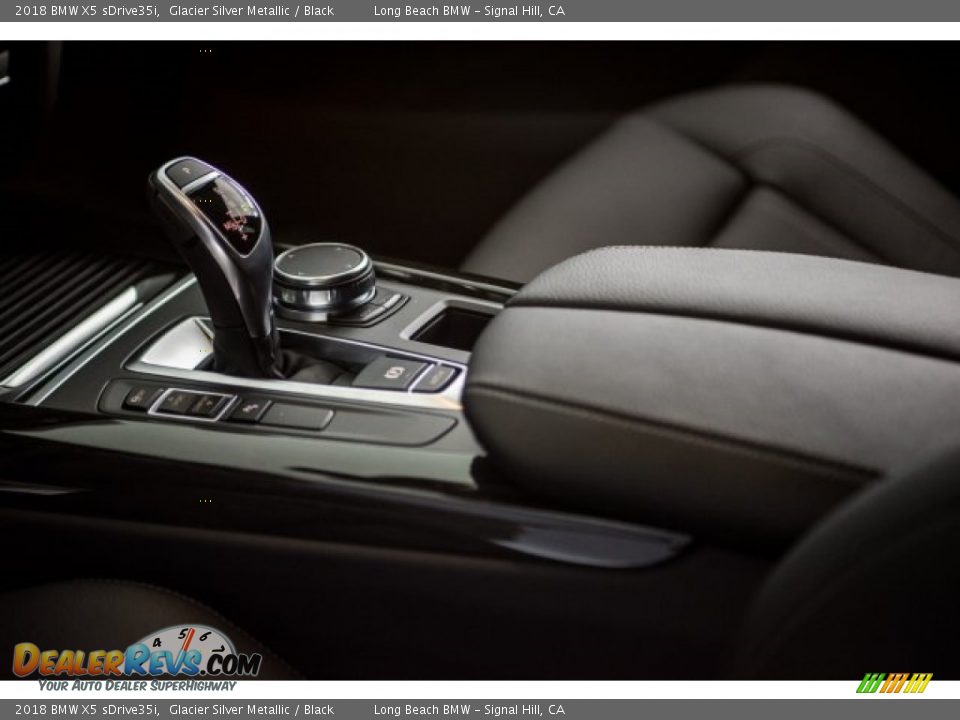 2018 BMW X5 sDrive35i Glacier Silver Metallic / Black Photo #7