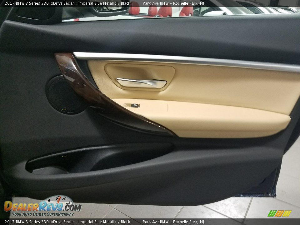 2017 BMW 3 Series 330i xDrive Sedan Imperial Blue Metallic / Black Photo #9