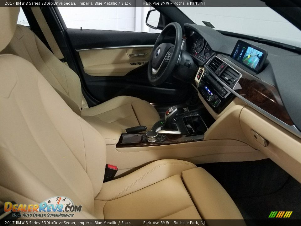 2017 BMW 3 Series 330i xDrive Sedan Imperial Blue Metallic / Black Photo #10