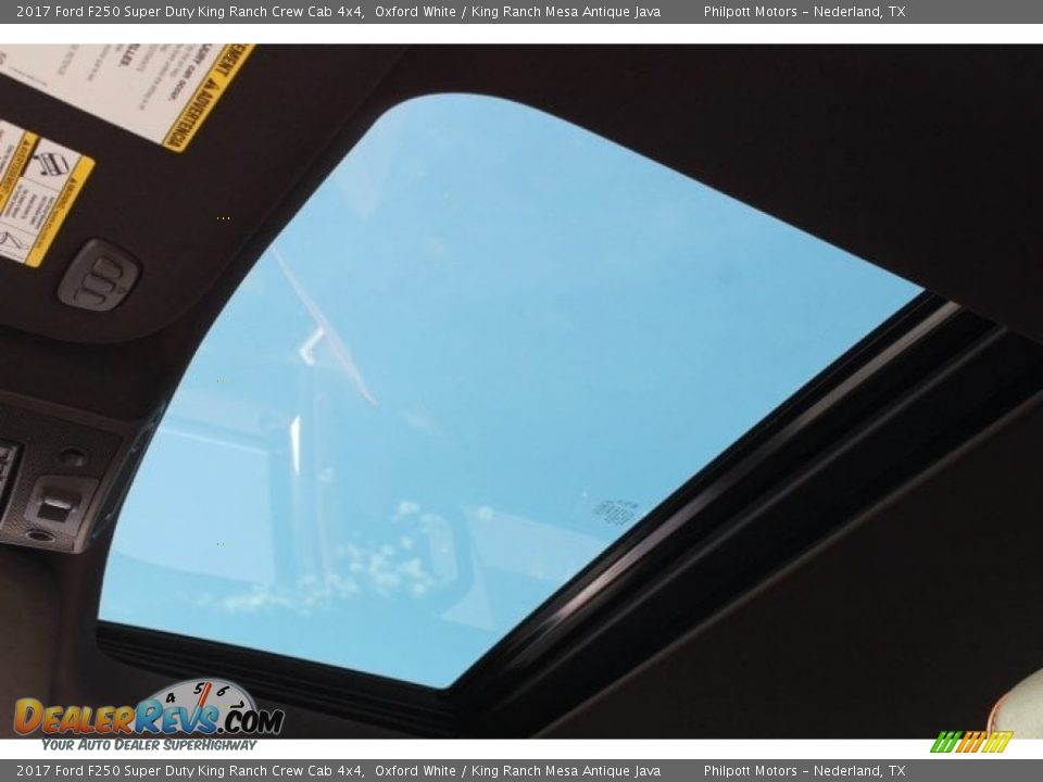2017 Ford F250 Super Duty King Ranch Crew Cab 4x4 Oxford White / King Ranch Mesa Antique Java Photo #15