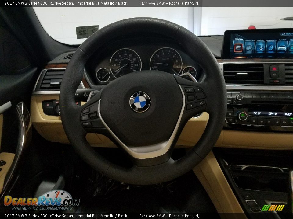 2017 BMW 3 Series 330i xDrive Sedan Imperial Blue Metallic / Black Photo #19
