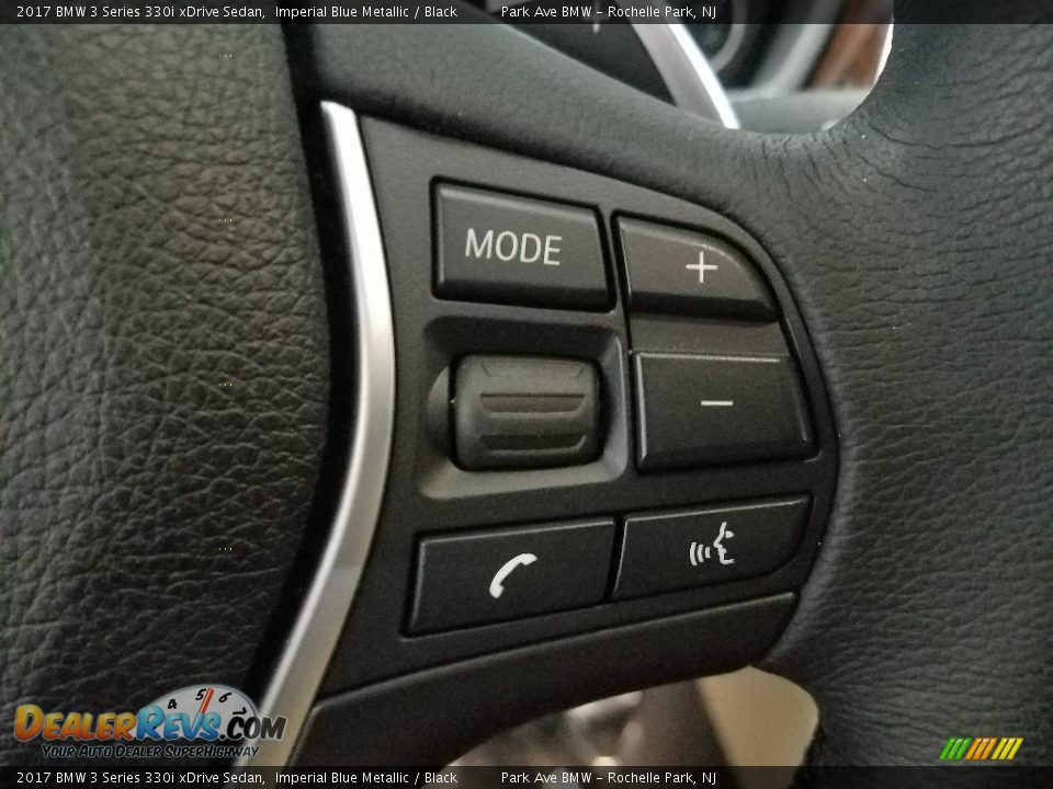 2017 BMW 3 Series 330i xDrive Sedan Imperial Blue Metallic / Black Photo #22