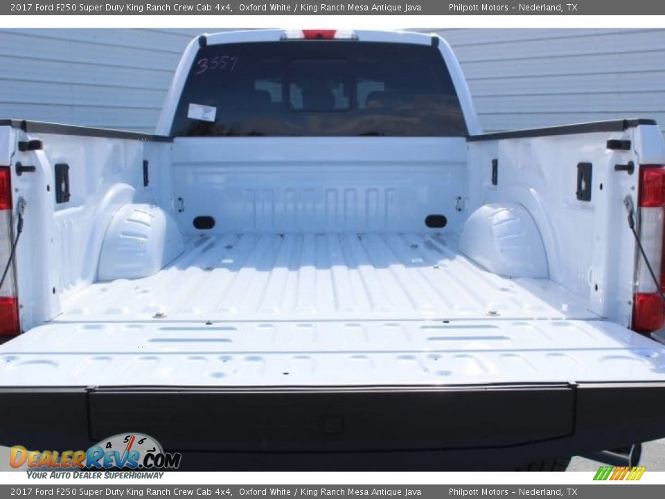 2017 Ford F250 Super Duty King Ranch Crew Cab 4x4 Oxford White / King Ranch Mesa Antique Java Photo #29