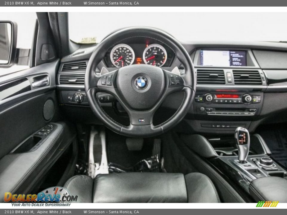 2010 BMW X6 M Alpine White / Black Photo #4