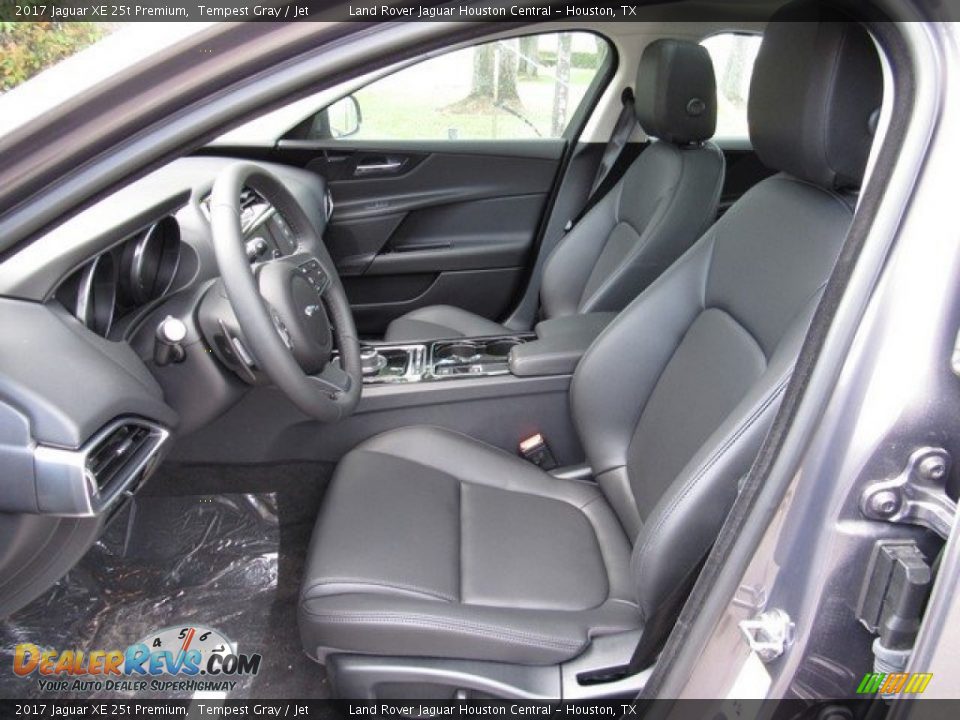 2017 Jaguar XE 25t Premium Tempest Gray / Jet Photo #3