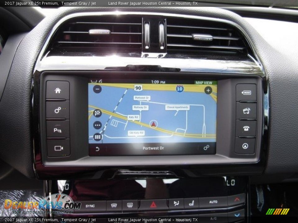 2017 Jaguar XE 25t Premium Tempest Gray / Jet Photo #19