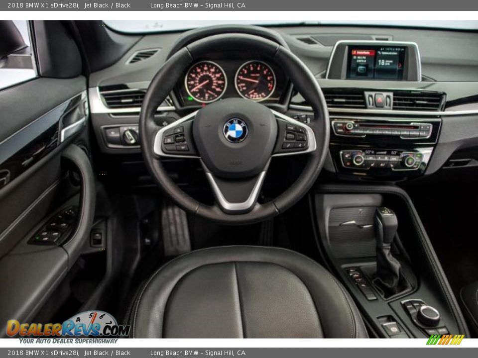 2018 BMW X1 sDrive28i Jet Black / Black Photo #4