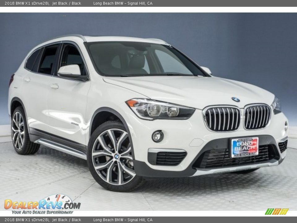 2018 BMW X1 sDrive28i Jet Black / Black Photo #12